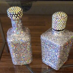 Sparkling Rhinestone Decor Bottles